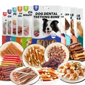 Bulk Wholesome Canine Meals Treats – Excessive Protein Hen-Wrapped Biscuit Snacks for Pets