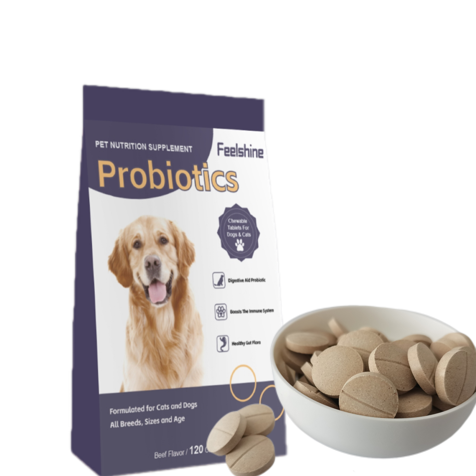 Bulk Probiotic Tablets for Canine – Pet Meals Complement with Nutritional vitamins