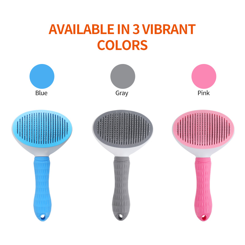 One-Contact Computerized Pet Grooming Comb for Canines and Cats – Eco-Pleasant Plastic & Silicone Tub Provides at an Reasonably priced Value