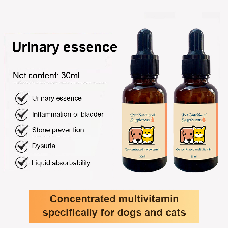 Personal Label 15-in-1 Pure Liquid Multivitamin Drops for Cats – Pet Vitamin Dietary supplements